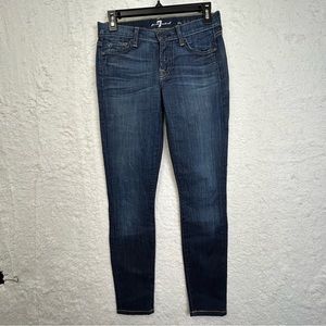 7 For All Mankind 7FAM The Skinny Jeans‎ Womens Size 26.
